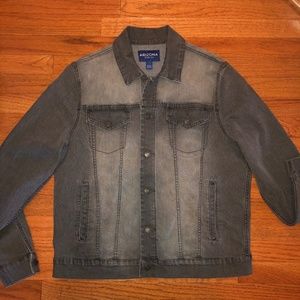 Grey Arizona Jean Company jacket.